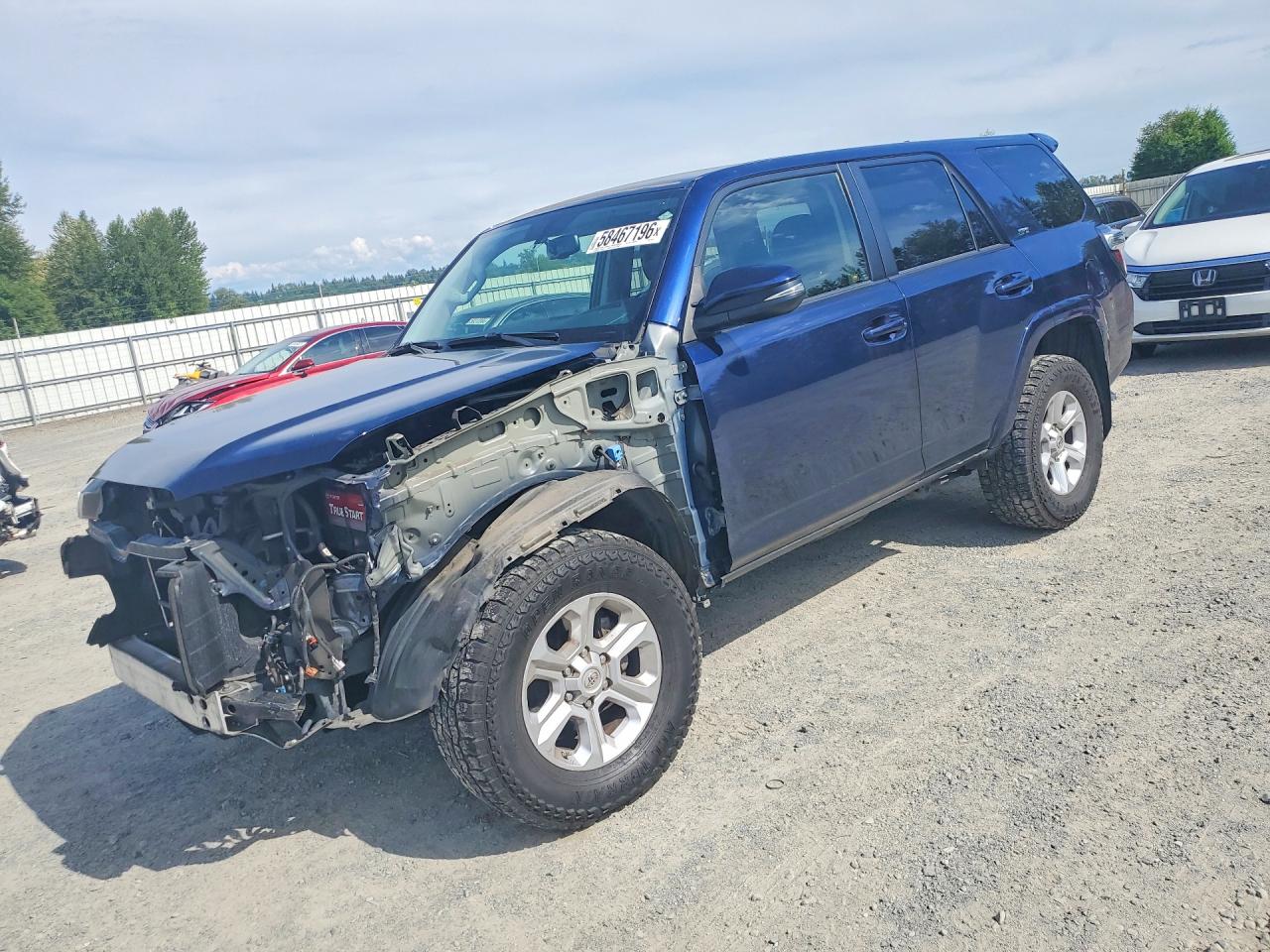 2019 Toyota 4Runner Limited, VIN JTEBU5JR2K5664261 — Front end