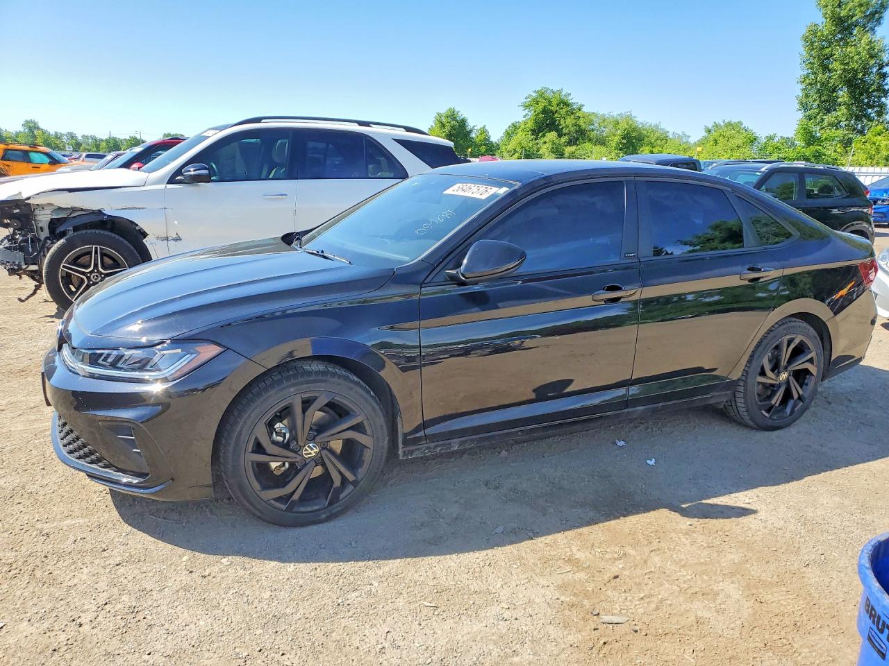 2025 Volkswagen Jetta, VIN 3VWSX7BU1SM099681 — Undercarriage