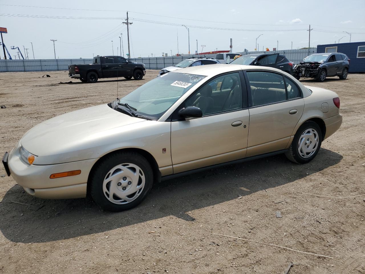 2001 Saturn SL, VIN 1G8ZK52721Z320212 — Крыша