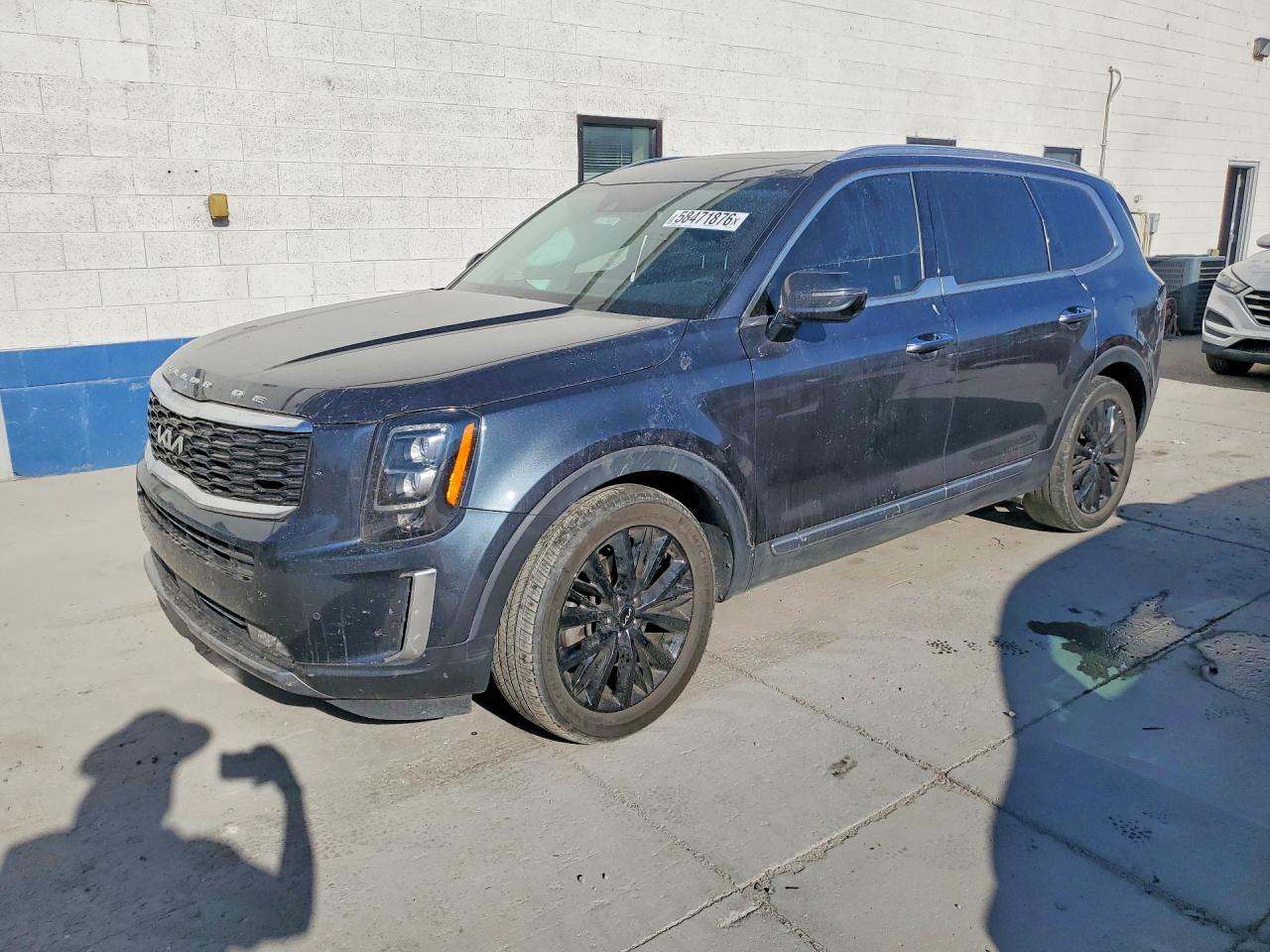2022 Kia Telluride SX, VIN 5XYP5DHC8NG240713 — Side