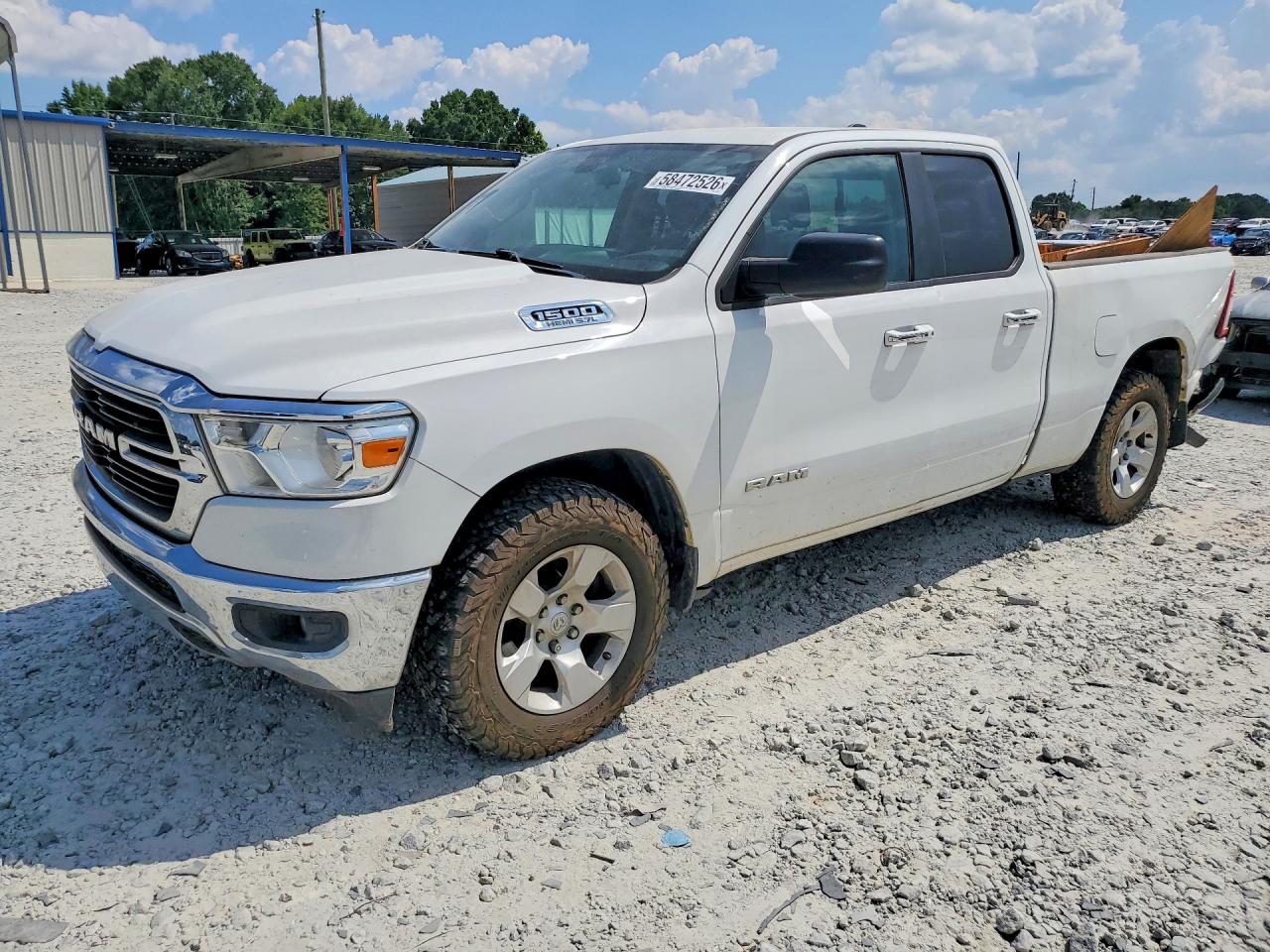 2020 Ram 1500 Big Horn, VIN 1C6RREBT2LN373878 — Rear end