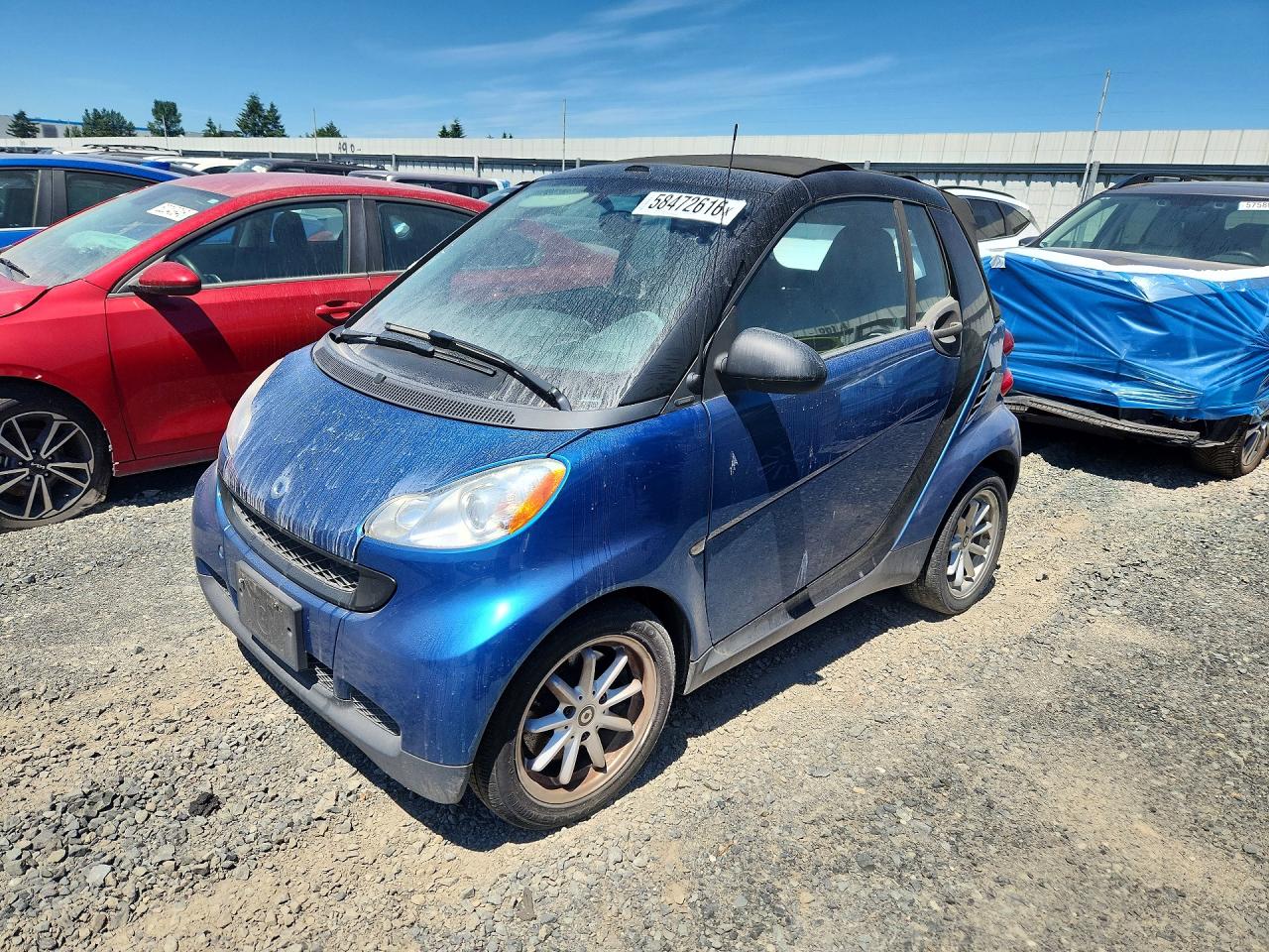 2009 Smart fortwo Passion, VIN WMEEK31X79K210742 — Side