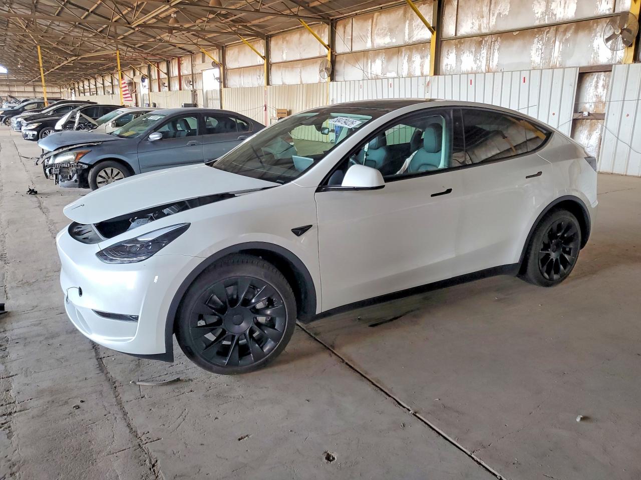 2024 Tesla Model Y, VIN 7SAYGDED1RF093999 — Side