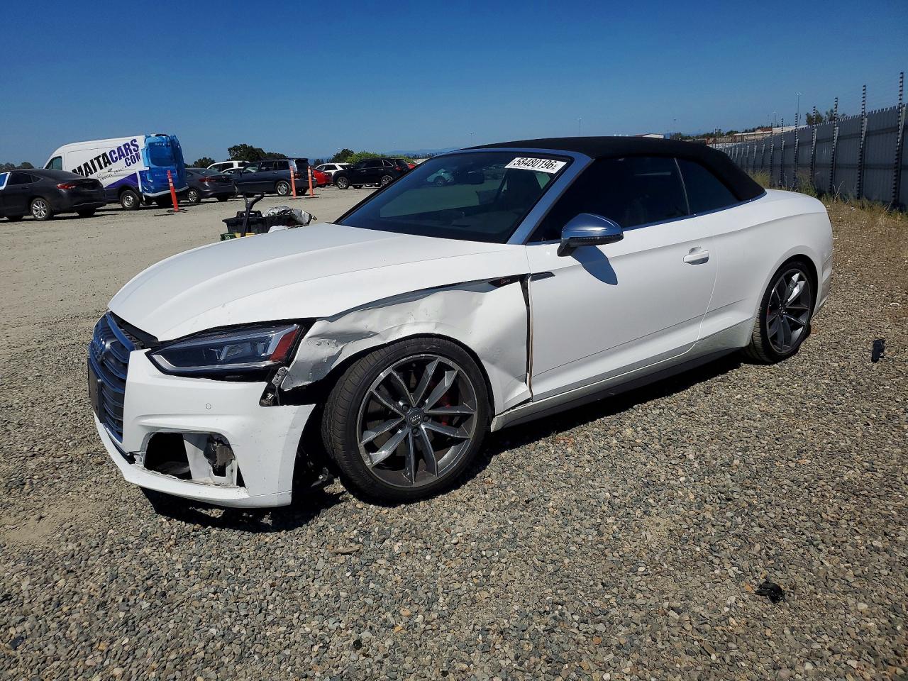 2018 Audi S5 Prestige, VIN WAU24GF54JN021301 — Front end