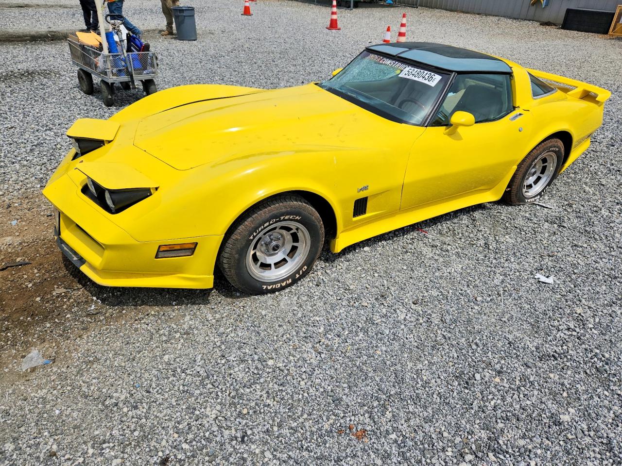 1980 Chevrolet Corvette, VIN 1Z876AS422436 — Front end