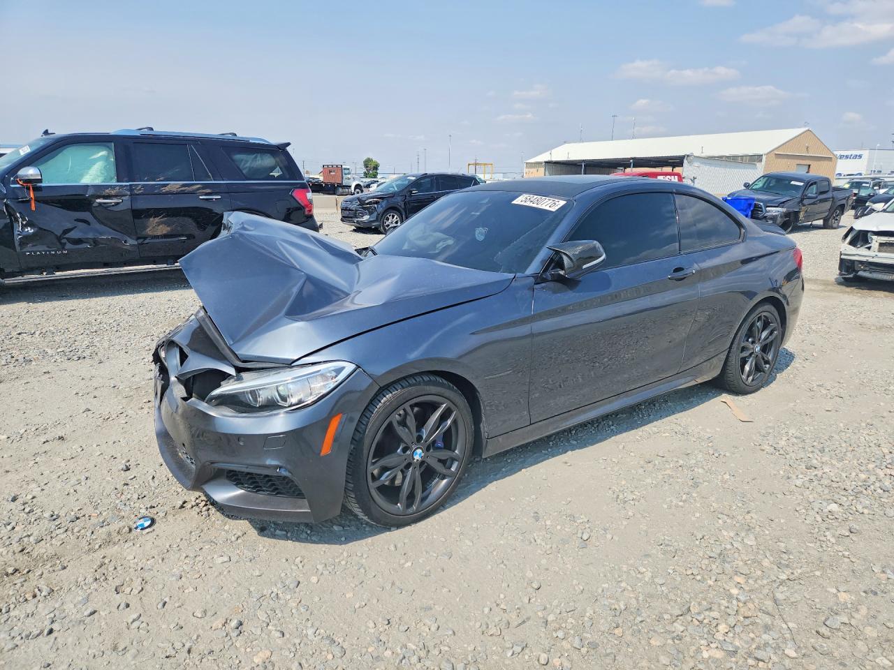 2016 BMW 2 Series M235i xDrive, VIN WBA1J9C5XGV696406 — Front end