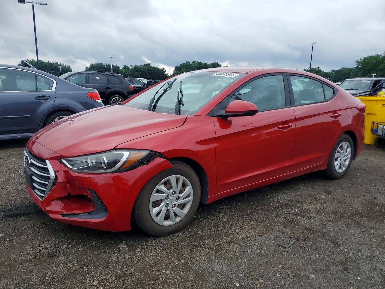 2017 Hyundai Elantra SE, VIN 5NPD74LF5HH137096 — Front end