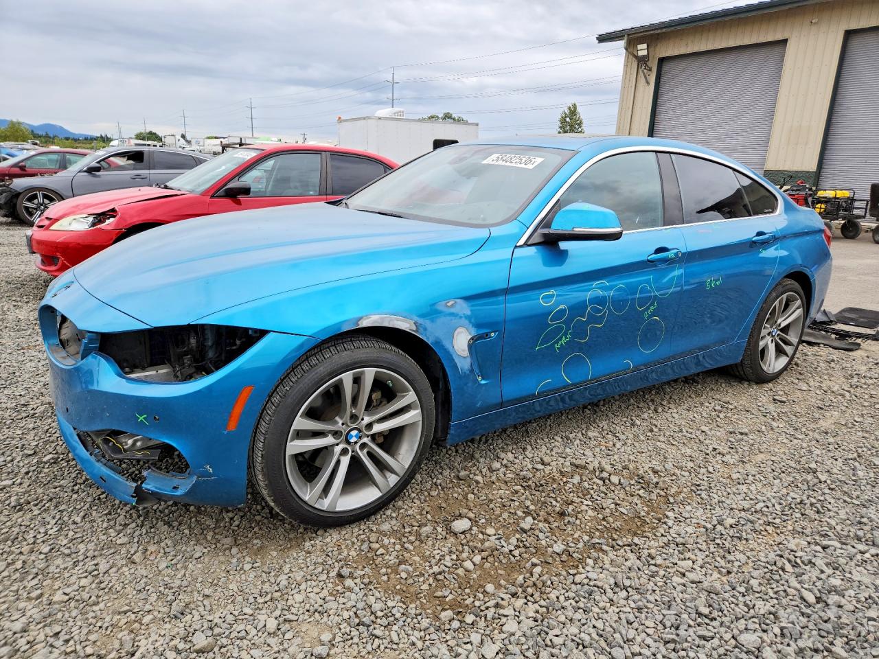 2018 BMW 4 Series 430i xDrive, VIN WBA4J3C50JBG95769 — Front end