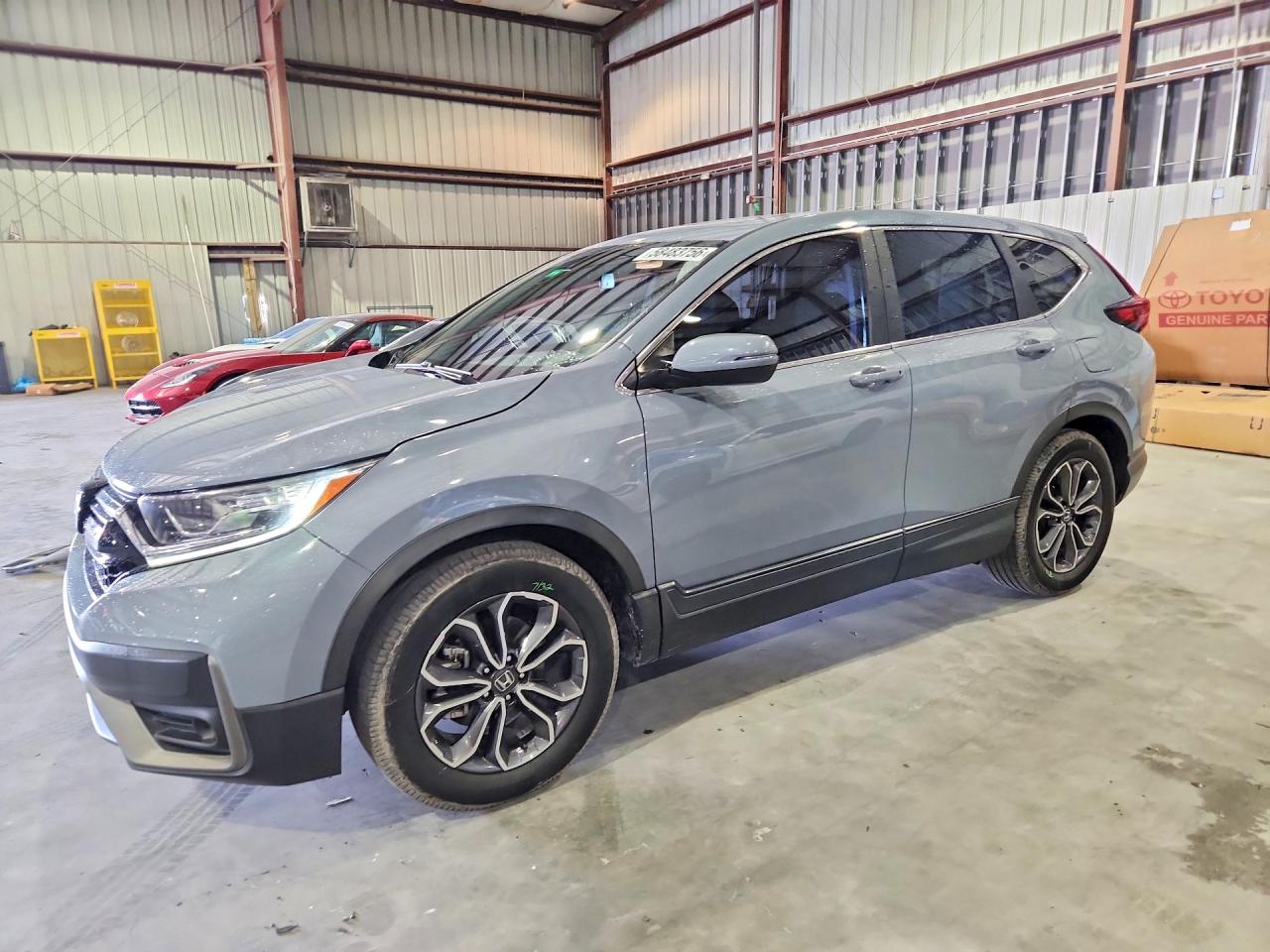 2021 Honda CR-V EX-L, VIN 2HKRW1H89MH417194 — Side