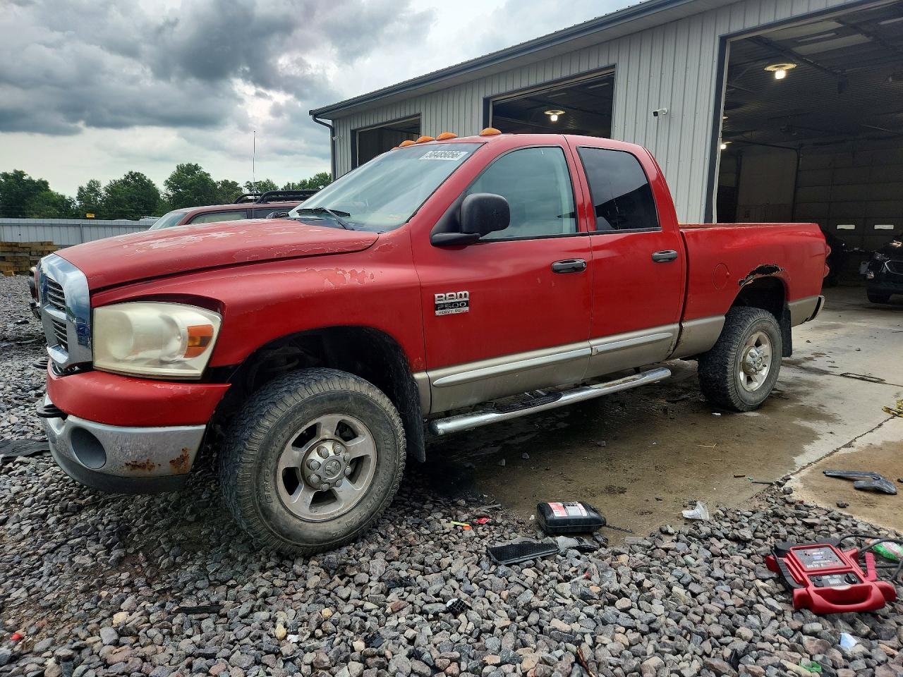 2009 Dodge 2500 SLT, VIN 3D7KS28T09G509467 — Перед