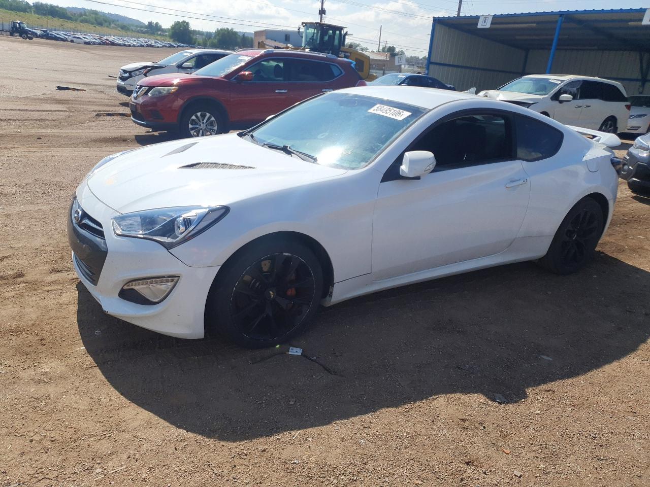 2015 Hyundai Genesis Coupe Ultimate, VIN KMHHU6KJ9FU124894 — Side
