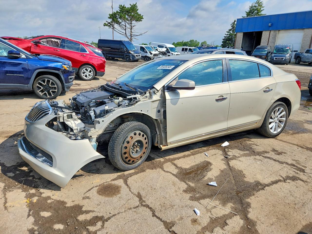 2015 Buick LaCrosse, VIN 1G4GA5G38FF156796 — Stripped