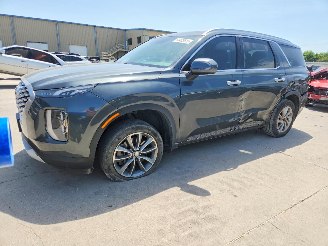 2022 Hyundai Palisade SEL, VIN KM8R24HE2NU479414 — Side