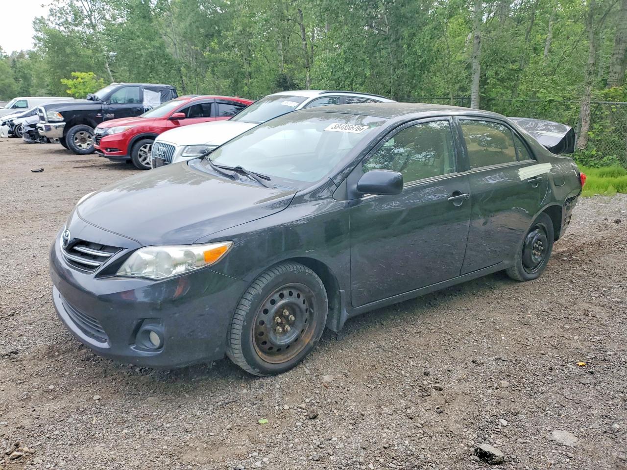 2013 Toyota Corolla LE, VIN 2T1BU4EE3DC064828 — Rear end