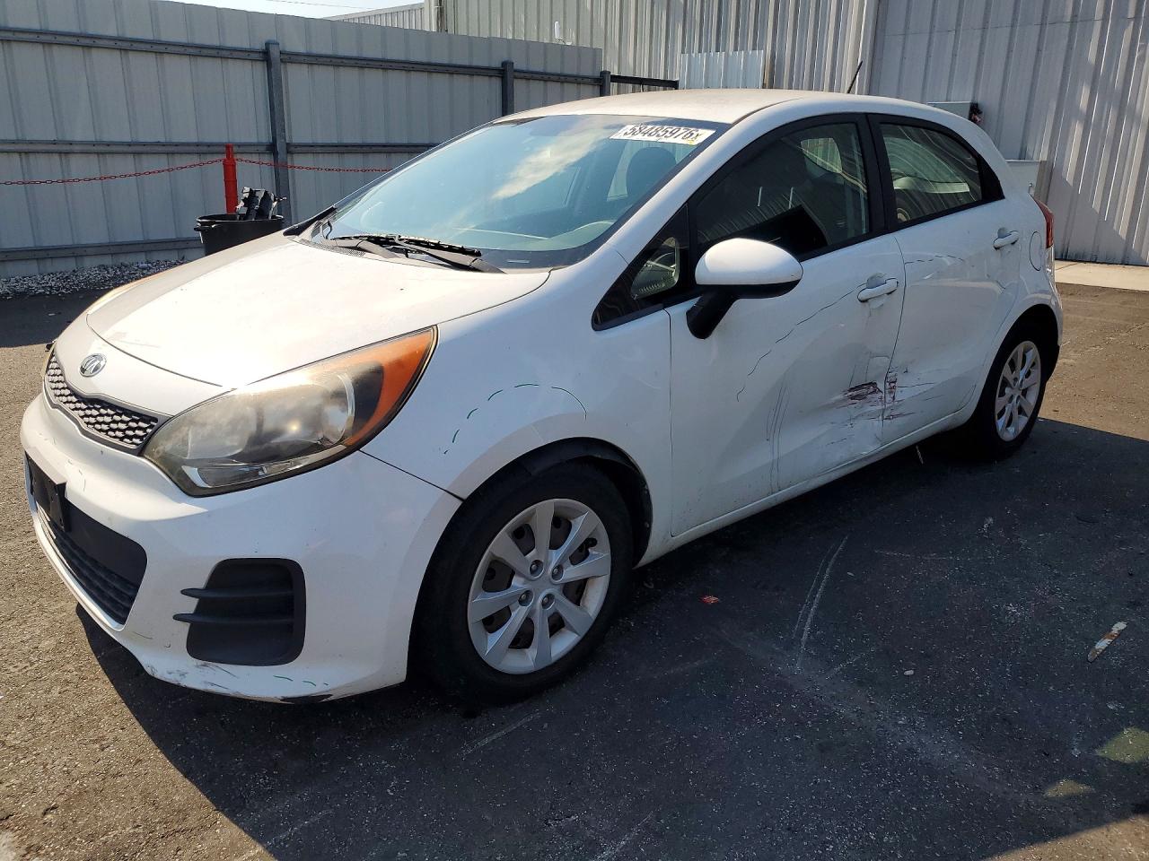 2016 Kia Rio LX, VIN KNADM5A30G6647627 — Side