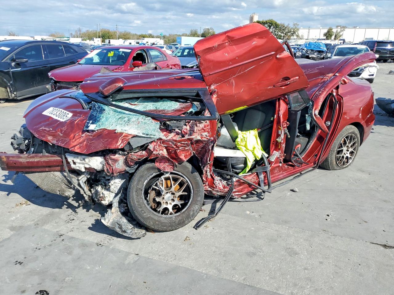 2009 Mazda 3 i Sport, VIN JM1BK32F891252561 — All over