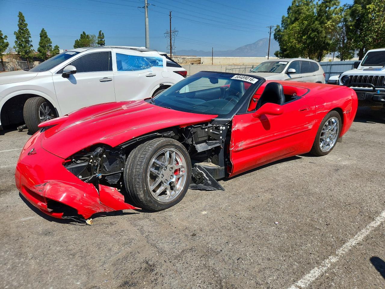 2002 Chevrolet Corvette, VIN 1G1YY32G525104313 — All over