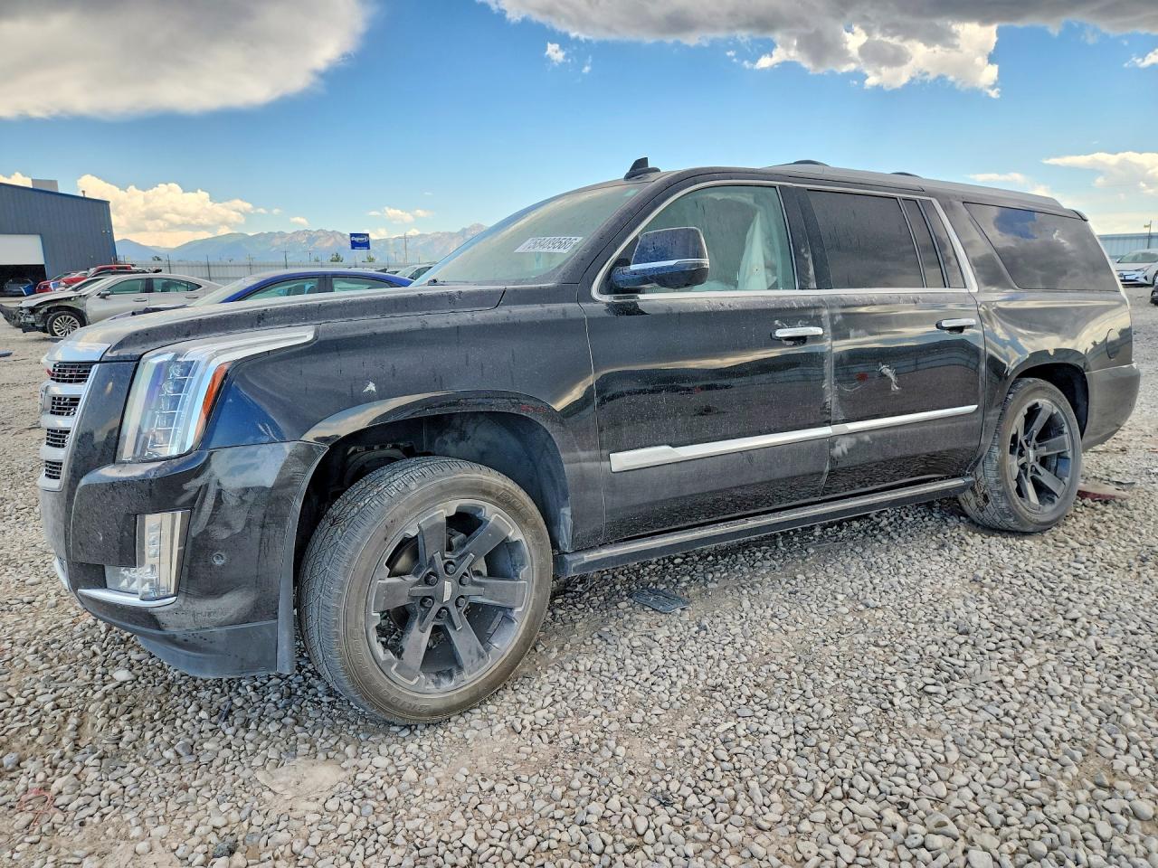 2017 Cadillac Escalade ESV Premium Luxury, VIN 1GYS4JKJ8HR234882 — Side