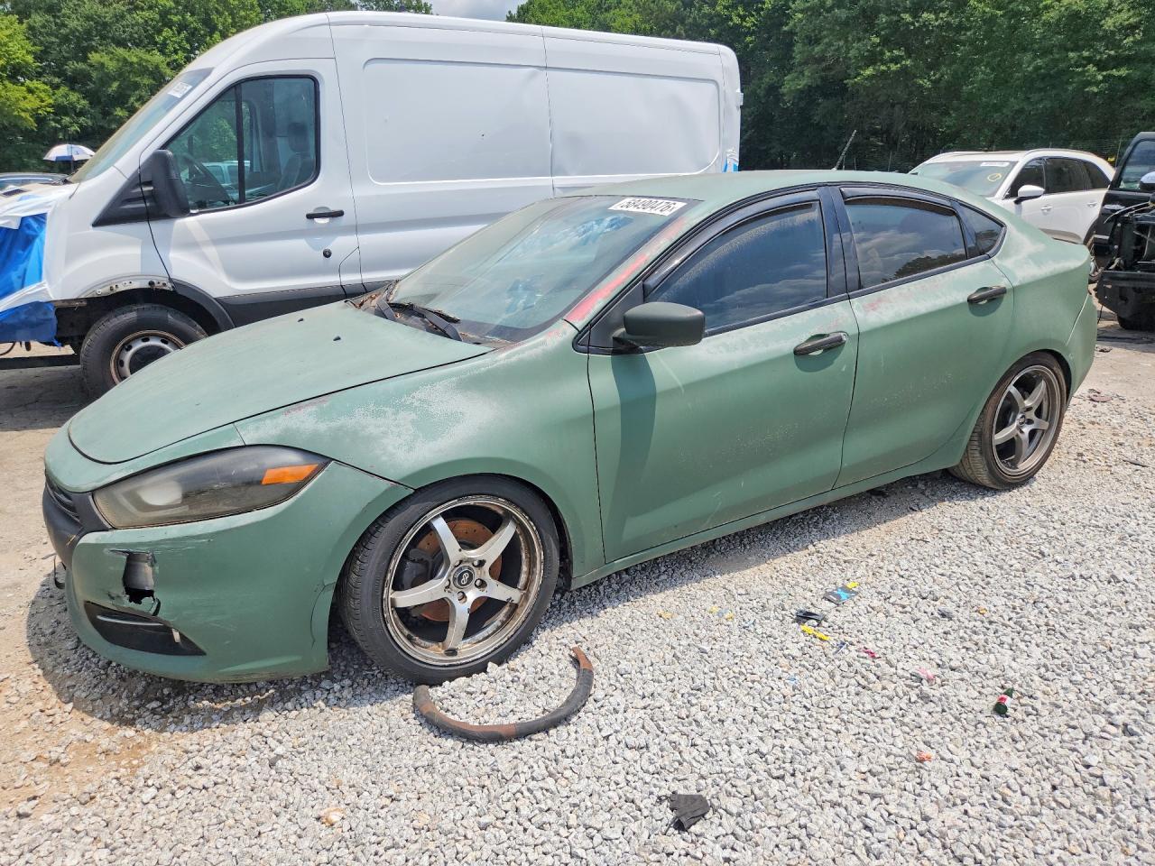 2015 Dodge Dart SXT, VIN 1C3CDFBB3FD351817 — Front end
