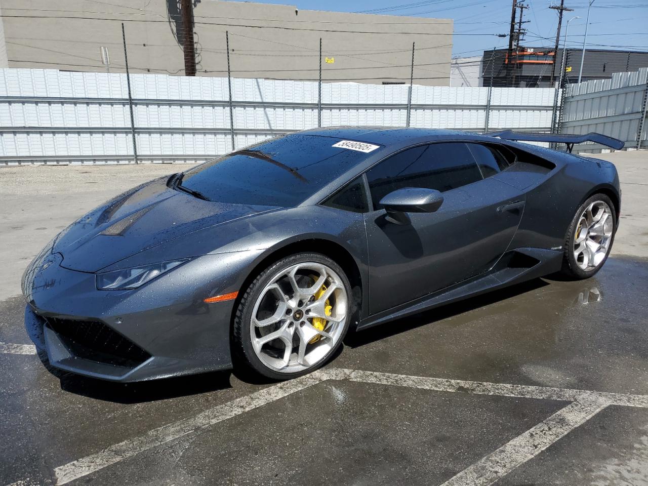 2015 Lamborghini Huracan, VIN ZHWUC1ZF6FLA01371 — Vandalism