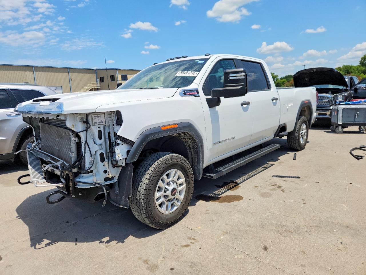 2020 GMC Sierra 2500HD, VIN 1GT49LEY2LF260800 — Front end