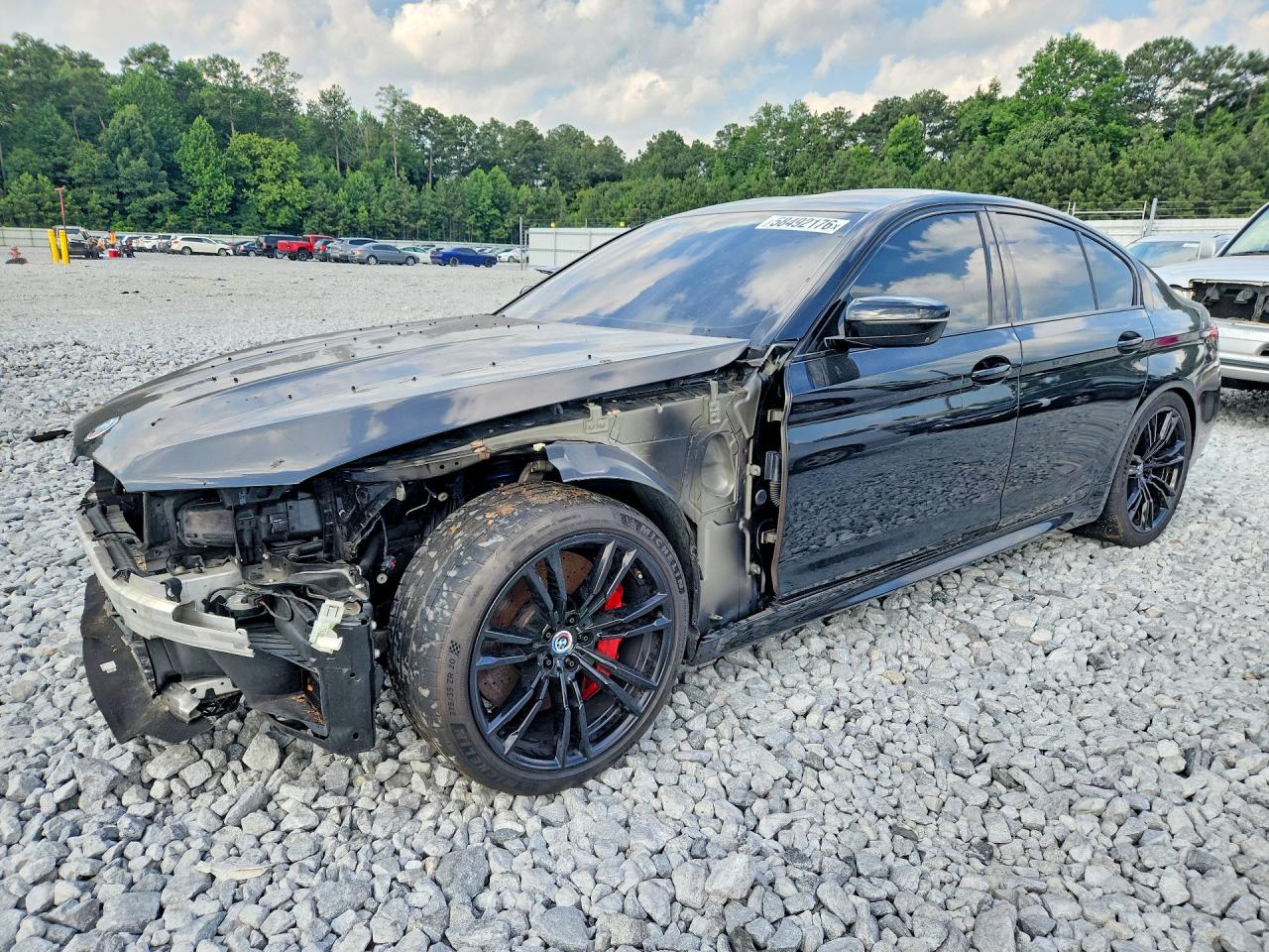 2022 BMW M5, VIN WBS83CH03NCK38858 — Front end