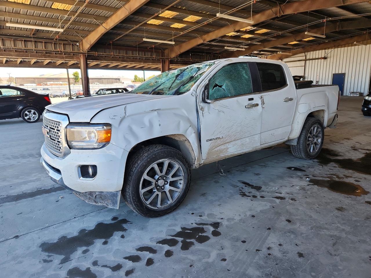 2019 GMC Canyon 4WD Denali, VIN 1GTG6EEN6K1203969 — Rollover