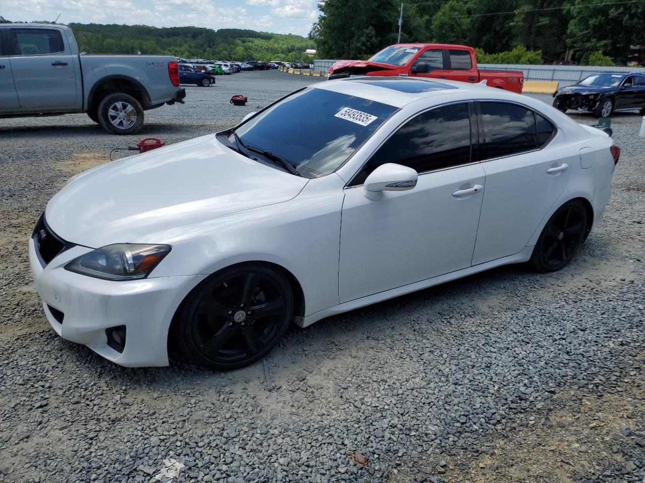 2011 Lexus IS 250, VIN JTHBF5C21B5134649 — Rejected repair