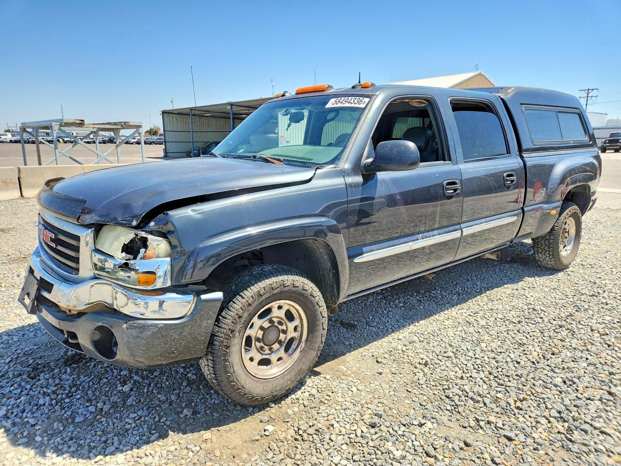 2003 GMC Sierra 1500HD SLT, VIN 1GTGK13U23F134541 — Front end