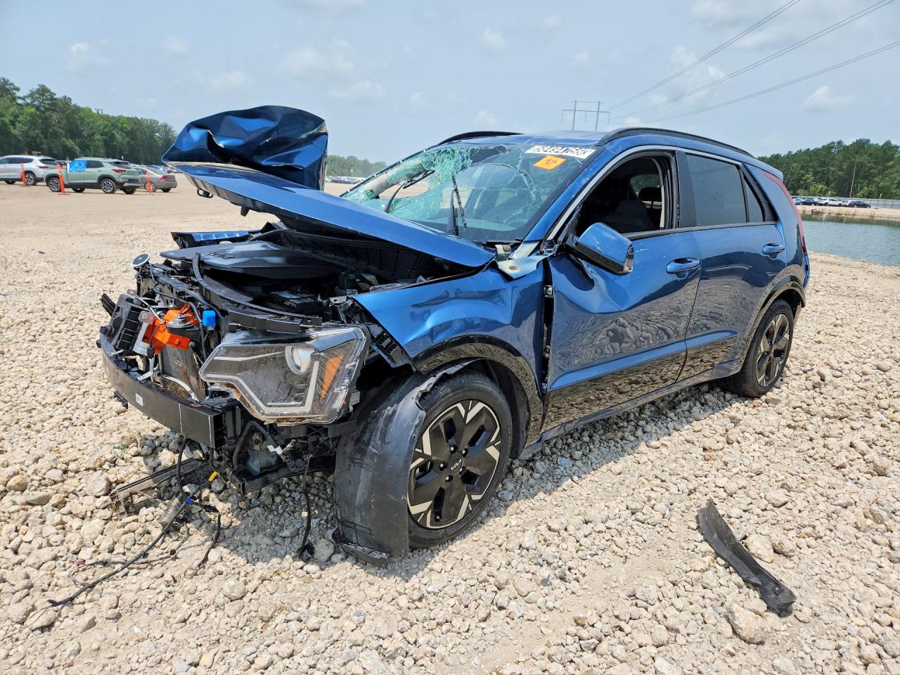2024 Kia Niro Wind, VIN KNDCR3L10R5086693 — Front end