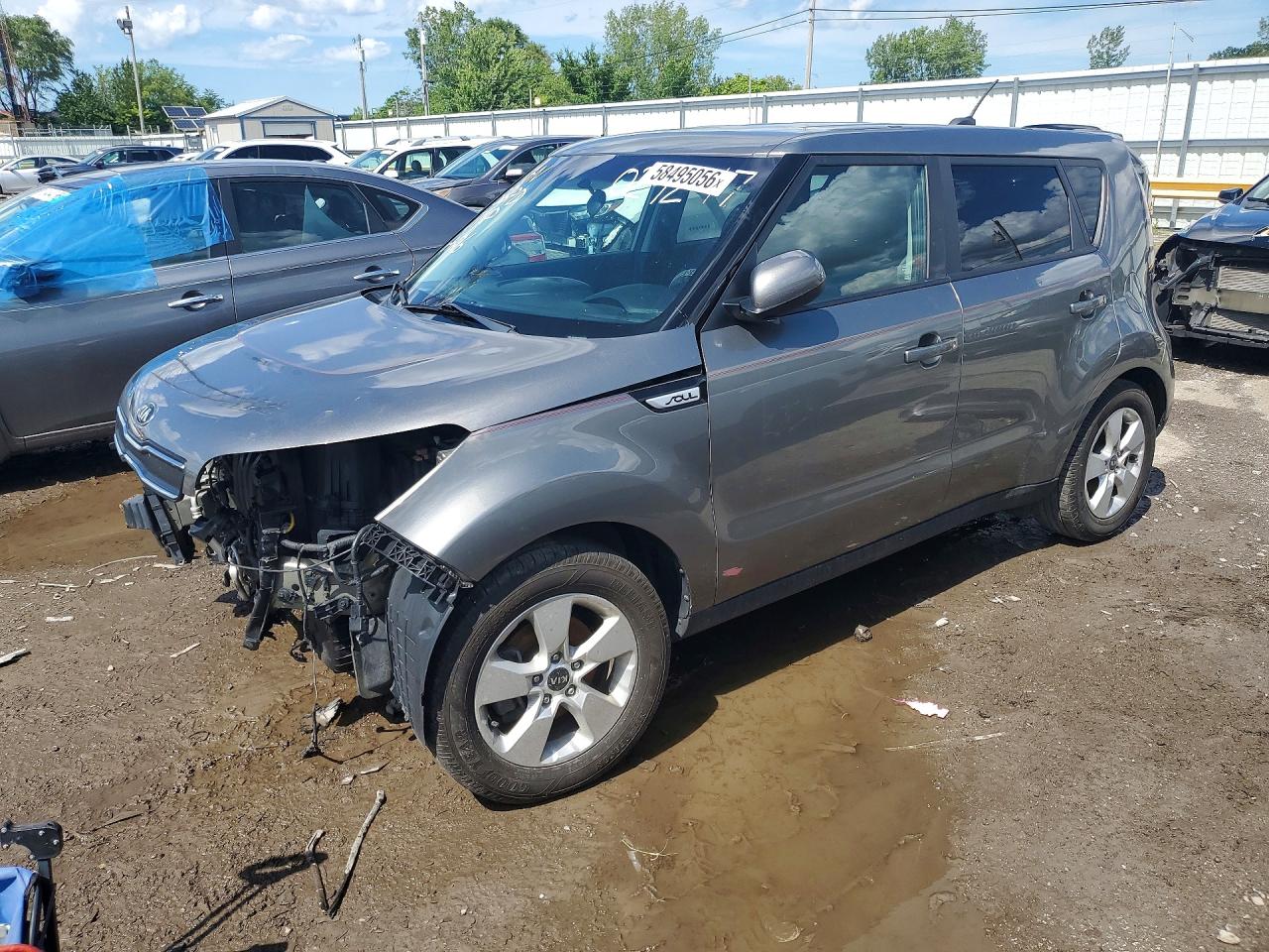 2019 Kia Soul, VIN KNDJN2A24K7024247 — Front end