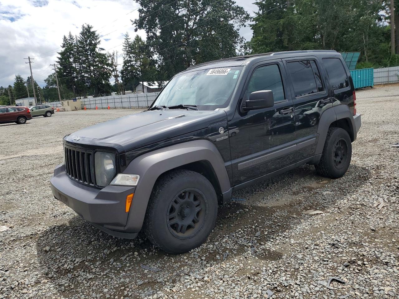 2010 Jeep Liberty Renegade, VIN 1J4PN3GK6AW148364 — Rear end