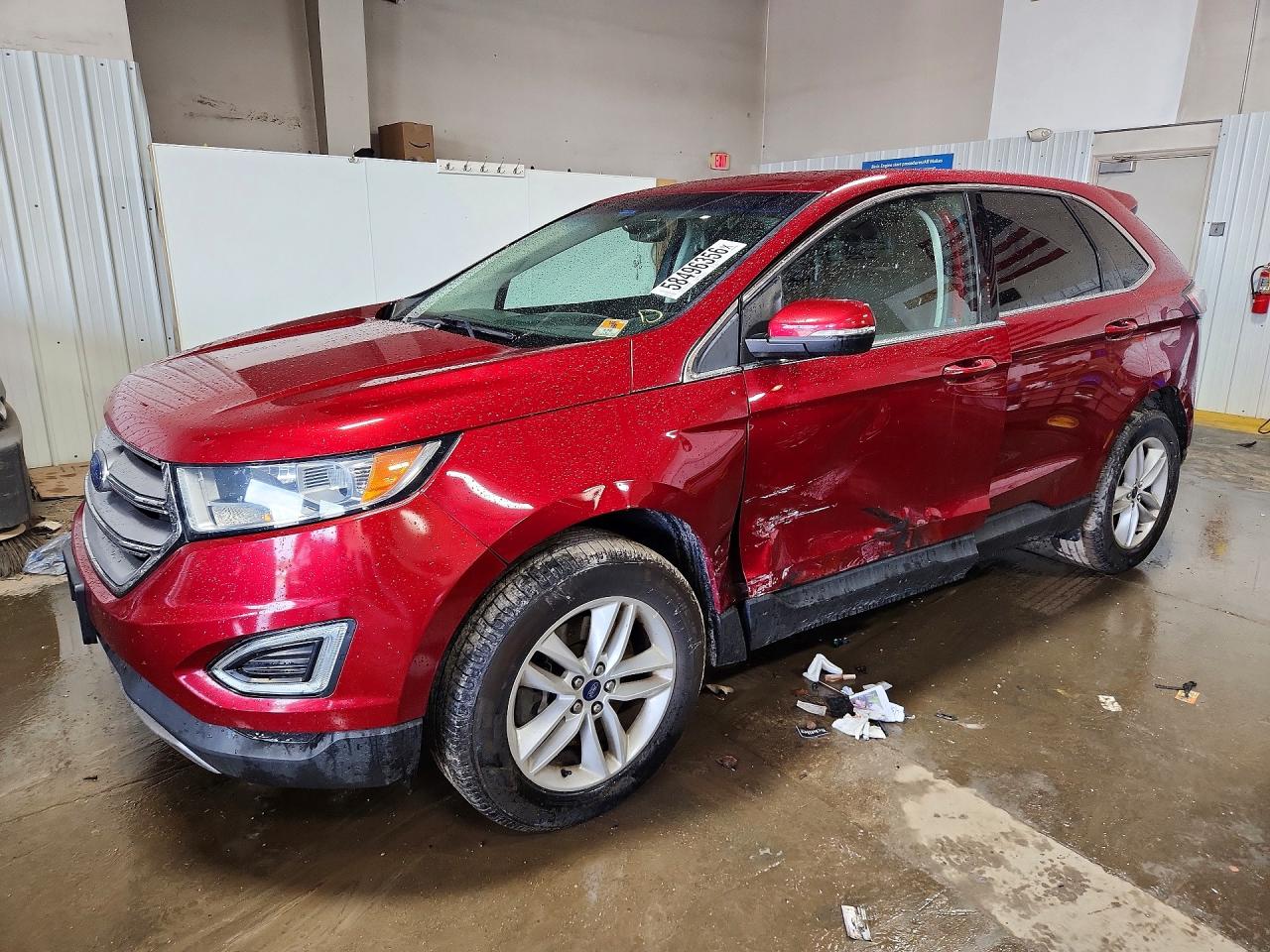 2017 Ford Edge SEL, VIN 2FMPK4J81HBC69389 — Бок