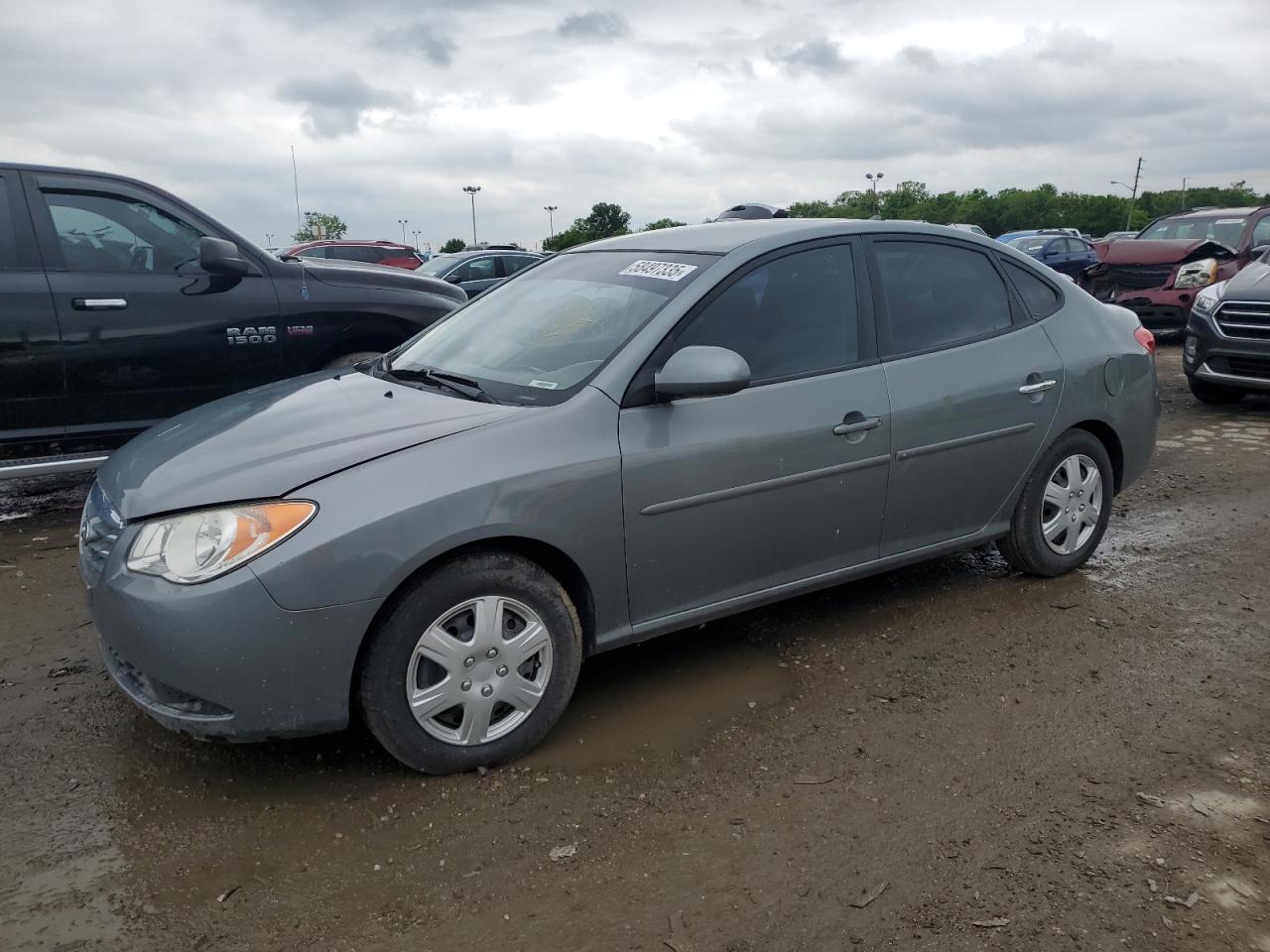 2010 Hyundai Elantra GLS, VIN KMHDU4AD3AU892653 — Auction photo