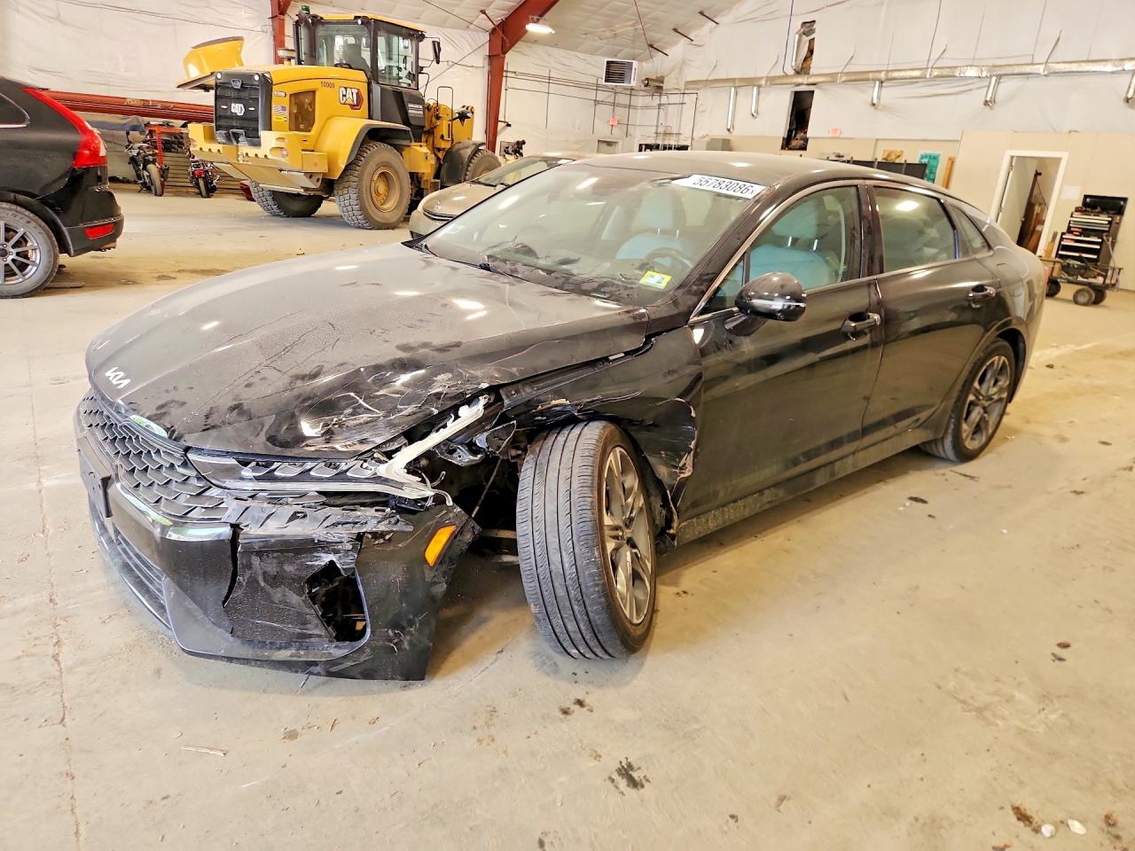 2022 Kia K5 EX, VIN 5XXG34J29NG146741 — Front end