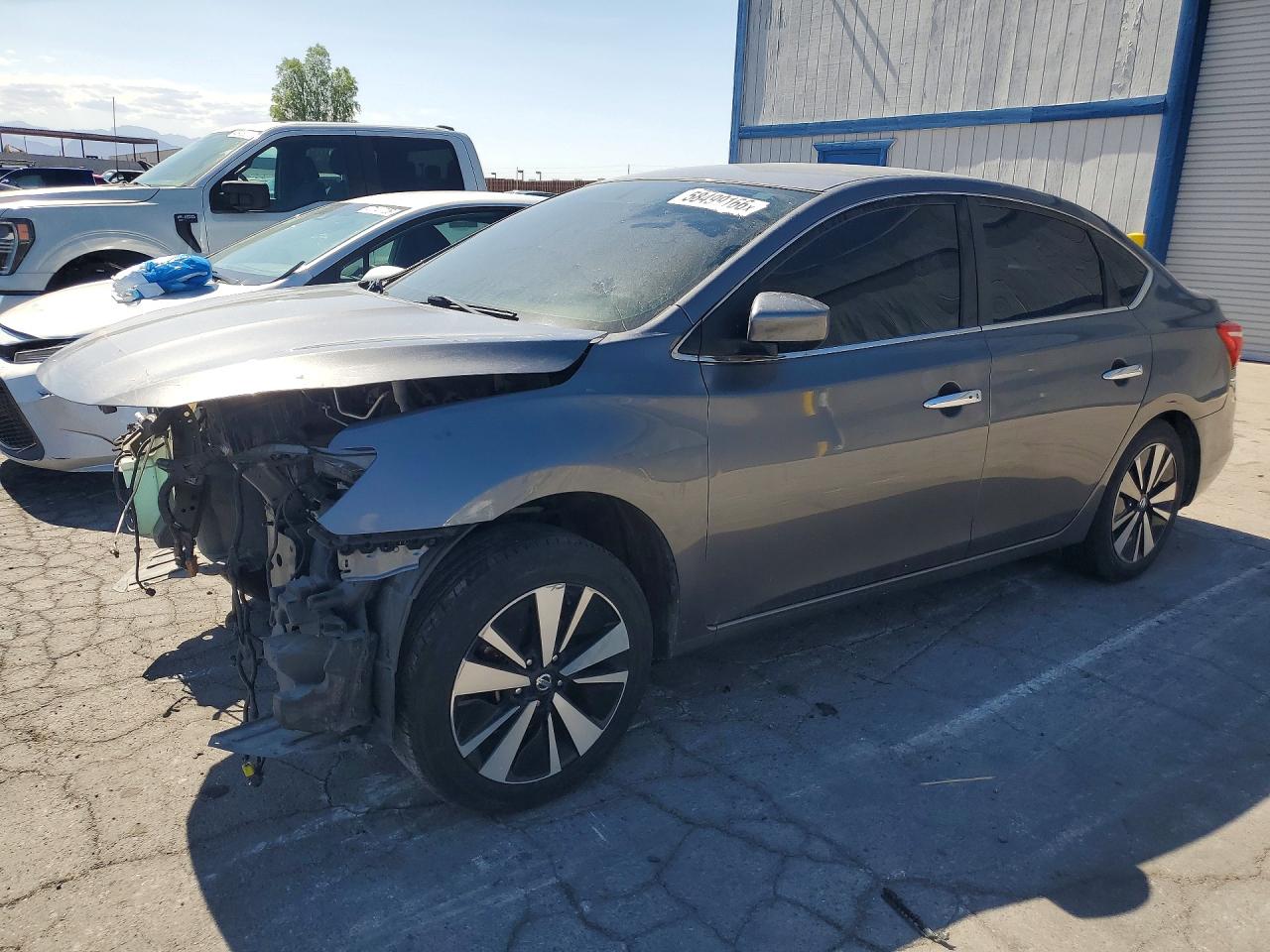 2019 Nissan Sentra SV, VIN 3N1AB7AP2KY415559 — Разукомплектован