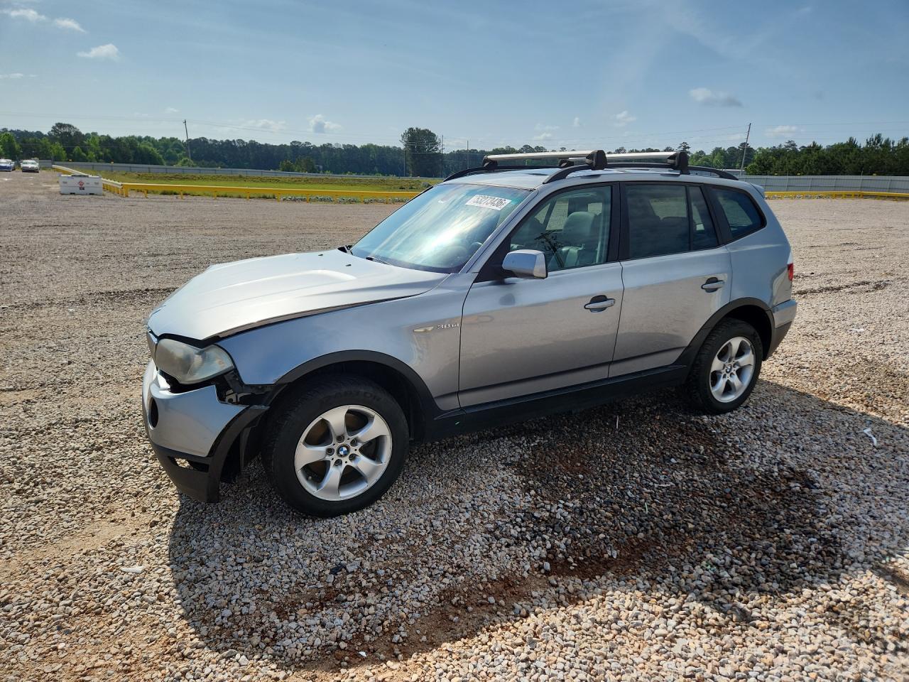 2008 BMW X3 3.0si, VIN WBXPC934X8WJ15662 — Front end
