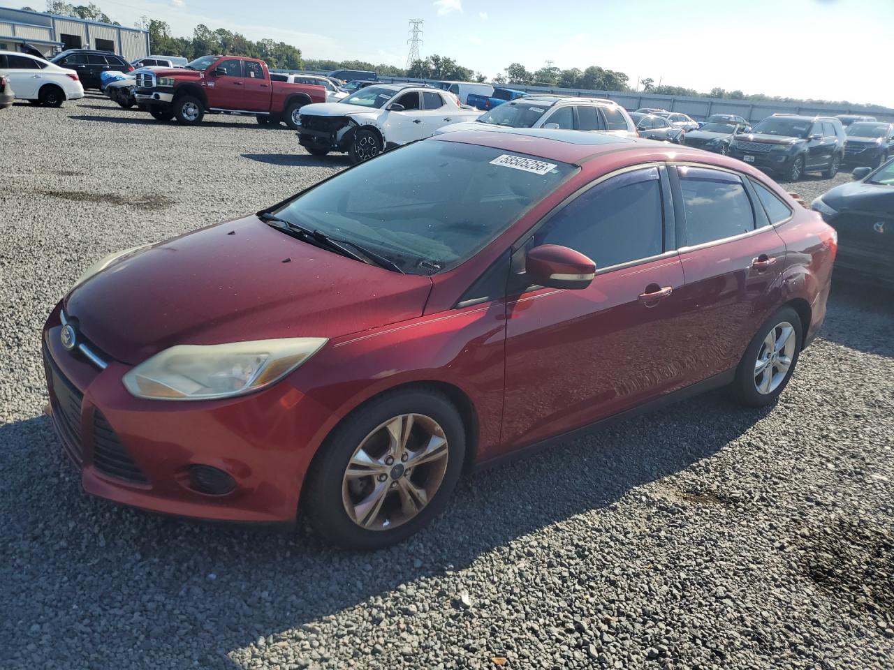 2013 Ford Focus SE, VIN 1FADP3F2XDL187426 — Обычный износ