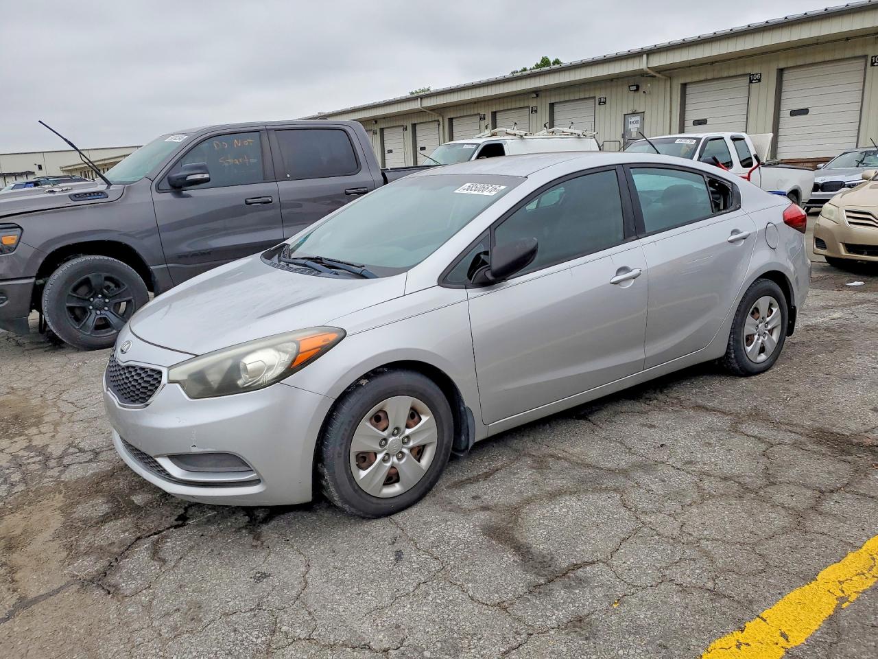 2015 Kia Forte LX, VIN KNAFK4A62F5408085 — Vandalism