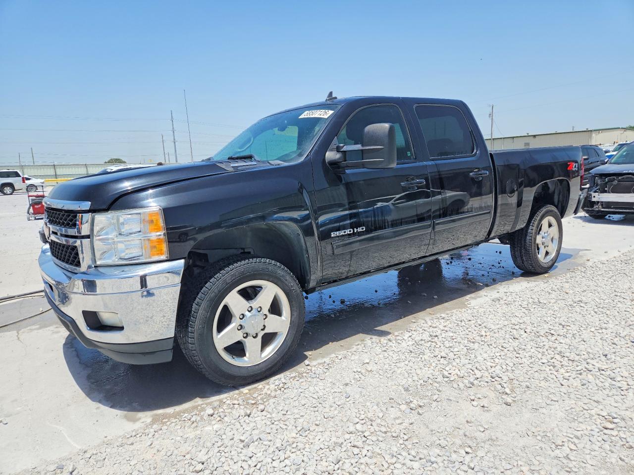 2013 Chevrolet Silverado 2500HD LTZ, VIN 1GC1KYEG9DF119848 — Vandalism