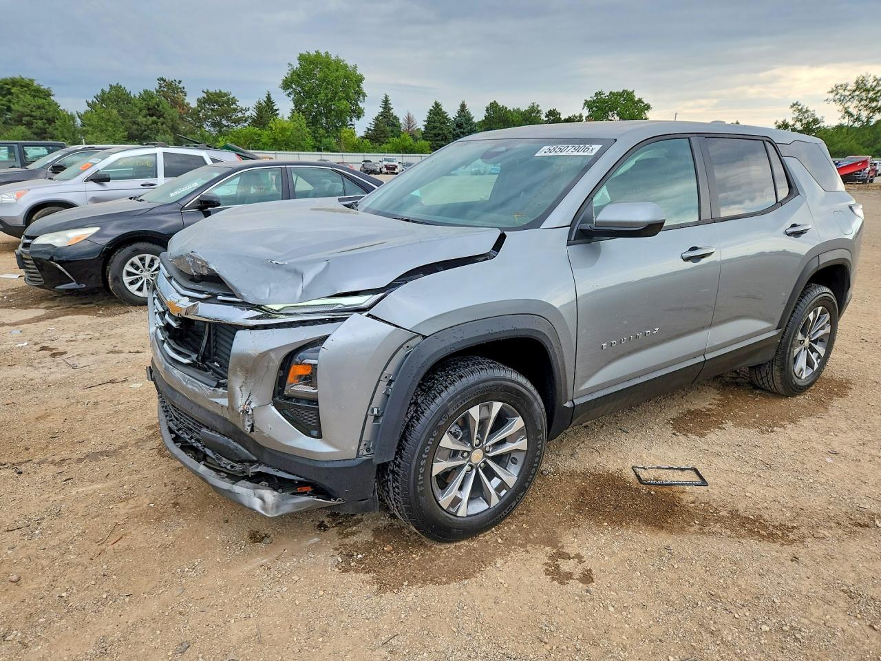 2026 Chevrolet Equinox FWD LT, VIN 3GNAXHEG9TL409083 — Front end
