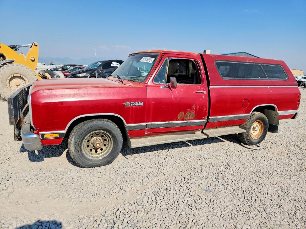 1989 Dodge D Series, VIN 1B7FE06X6KS086146 — Minor dents and scratches