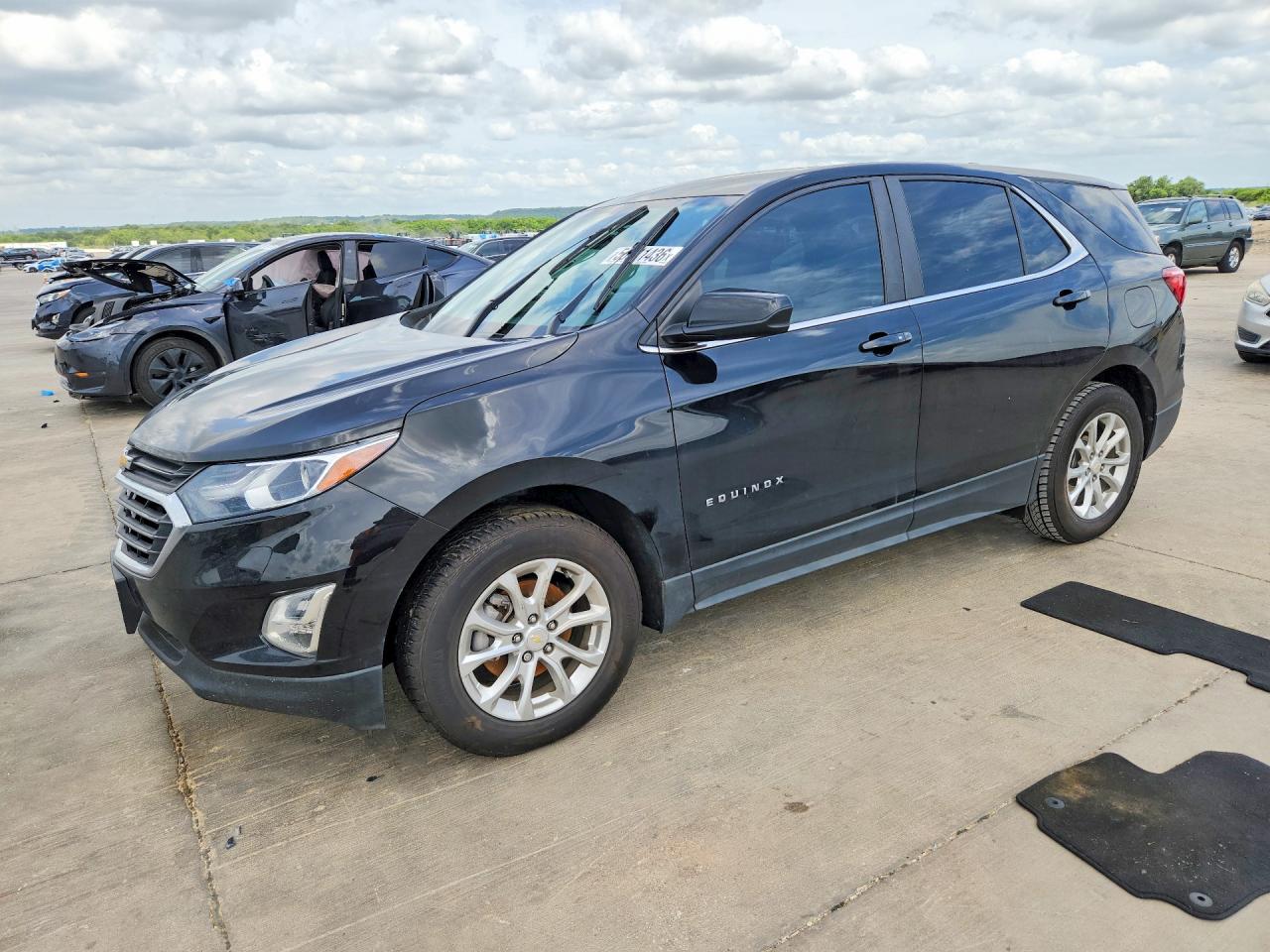 2021 Chevrolet Equinox LT, VIN 2GNAXJEV8M6133801 — Water / flood