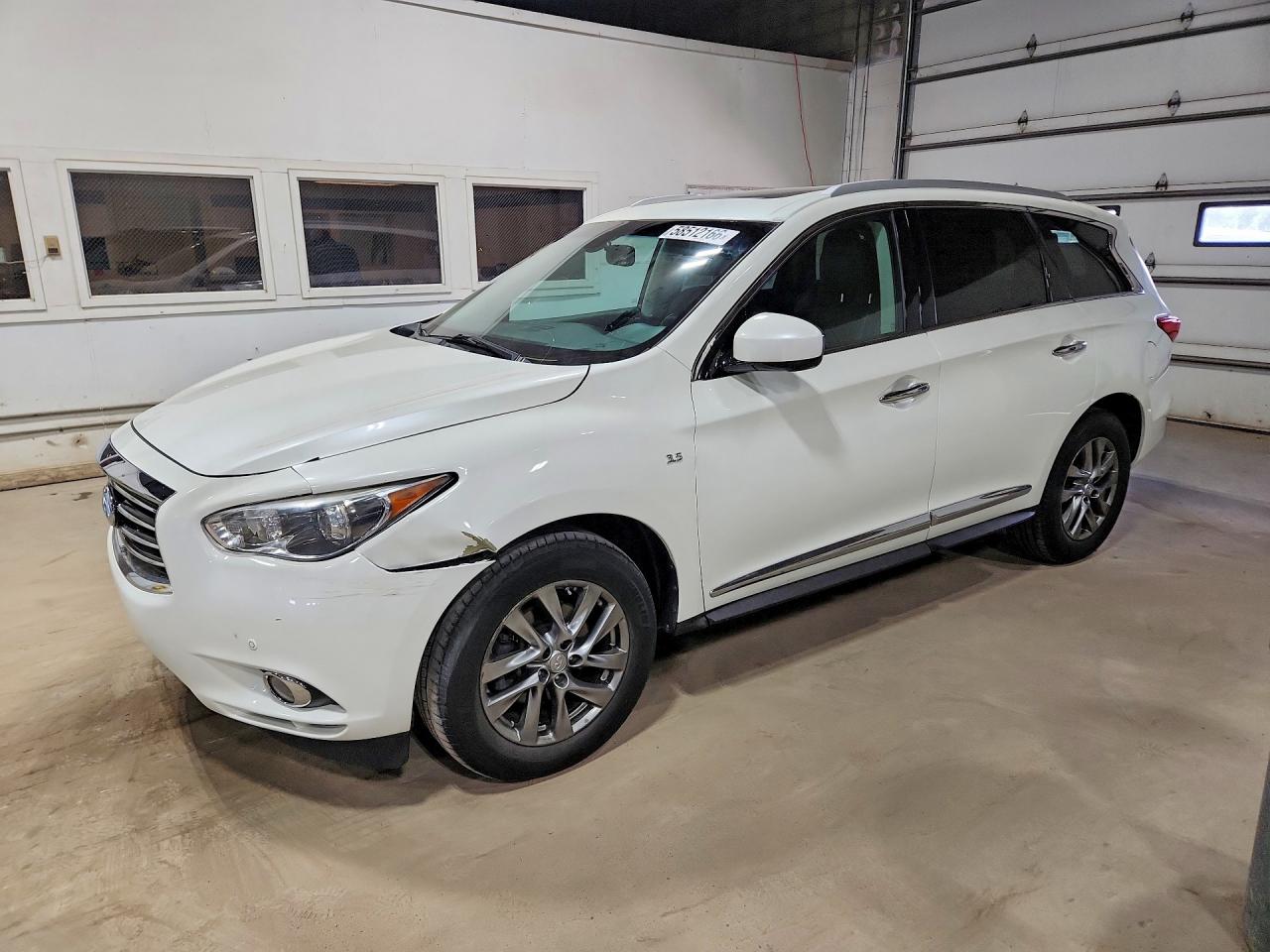 2015 Infiniti QX60, VIN 5N1AL0MN8FC536568 — Перед