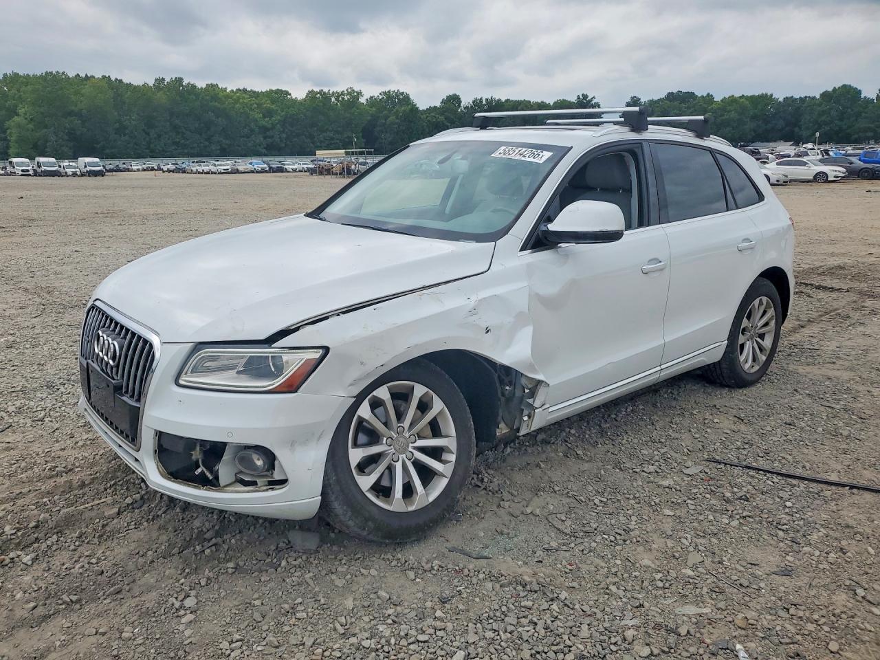 2016 Audi Q5 Premium Plus, VIN WA1L2AFP6GA050434 — Front end