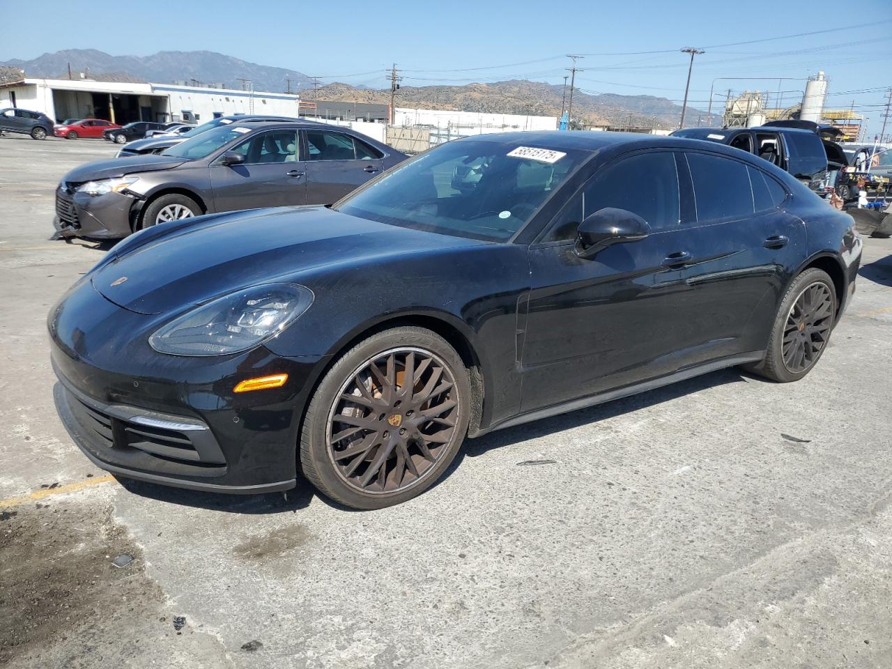 2020 Porsche Panamera, VIN WP0AA2A74LL100419 — Stripped