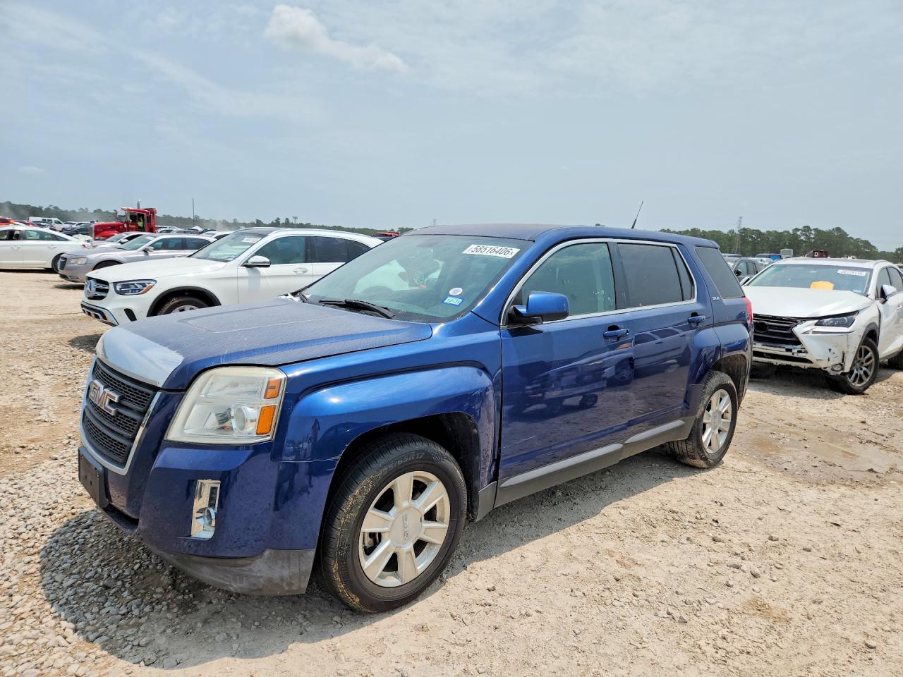 2010 GMC Terrain SLE-1, VIN 2CTALBEW2A6261146 — Мелкие вмятины и царапины