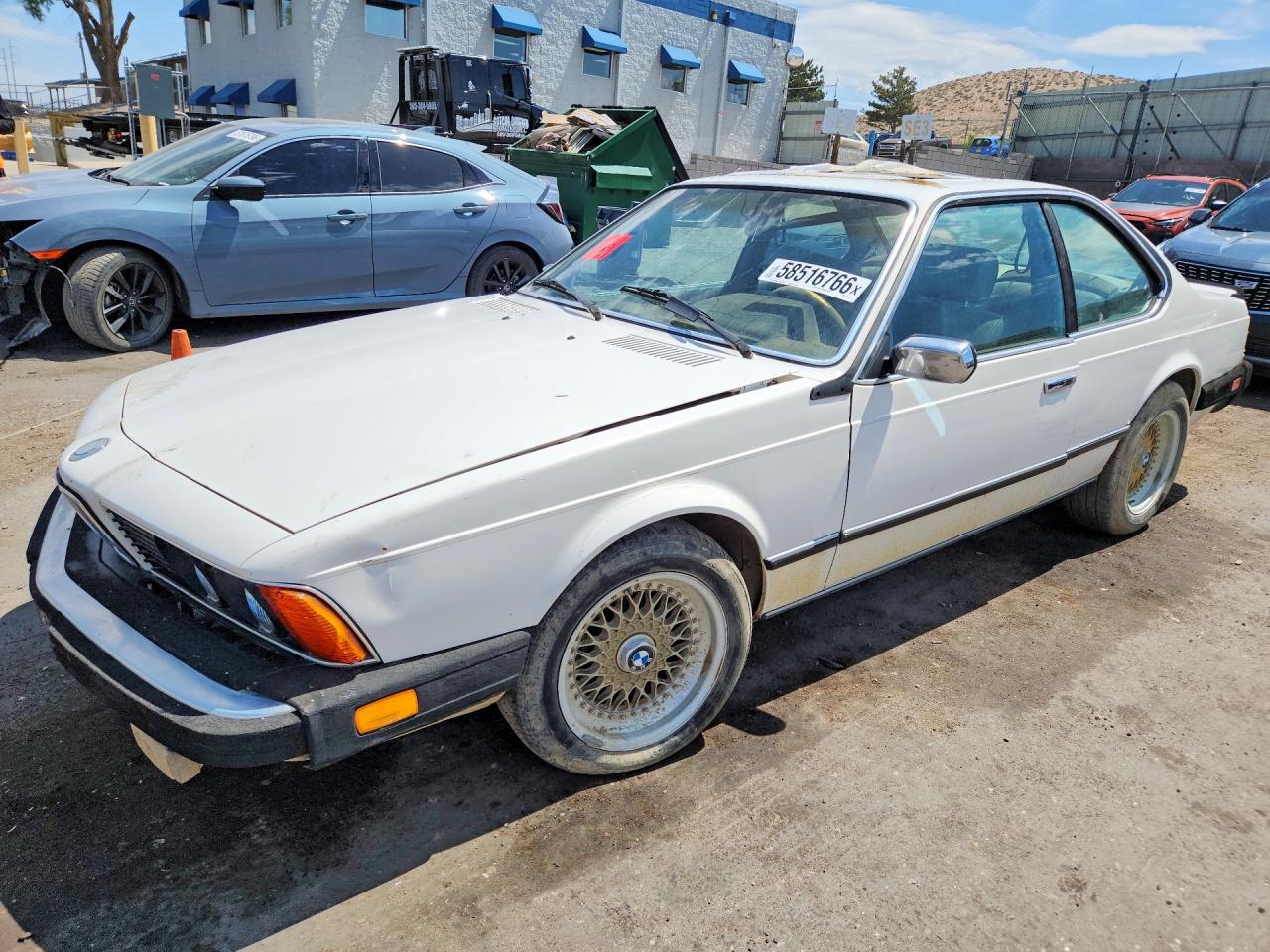 1984 BMW 6 Series, VIN WBAEB8407E6996424 — Minor dents and scratches