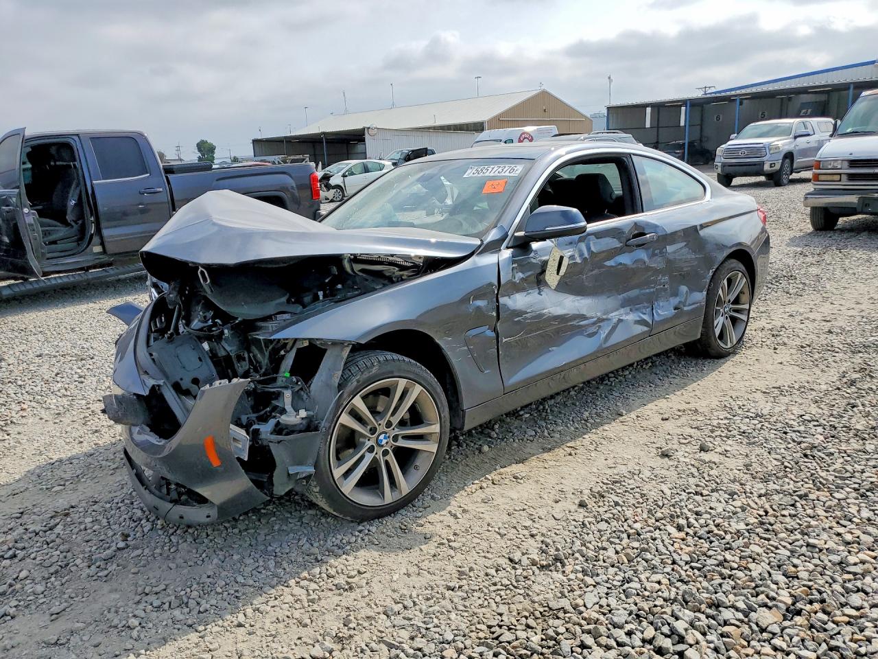 2018 BMW 4 Series 430i xDrive, VIN WBA4W5C59JAD32759 — Front end