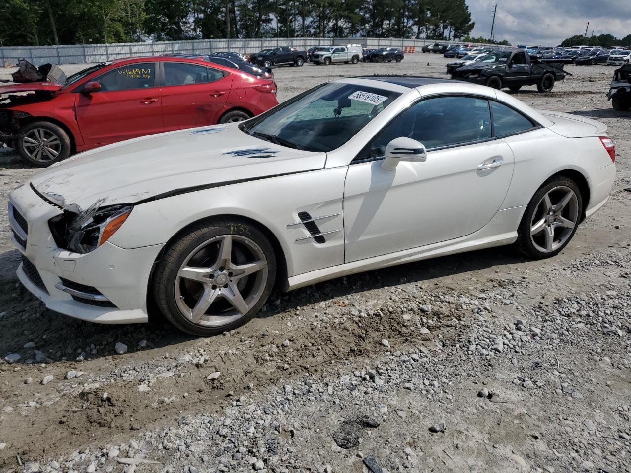 2016 Mercedes-Benz SL 400, VIN WDDJK6FA6GF040940 — Front end